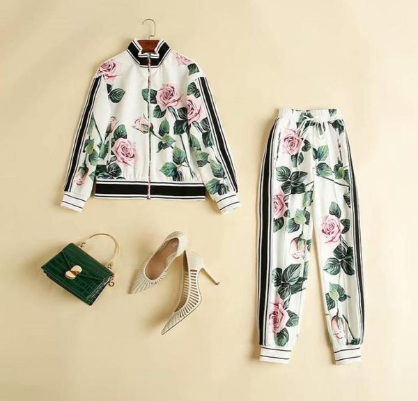 european and american women039s clothing 2020 winter new style longsleeved floral print zipper coat trousers fashion suits2895381, White
european and american women039s clothing 2020 winter new style longsleeved floral print zipper coat trousers fashion suits2895381, White