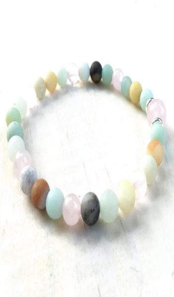 mg0857 6 mm rose quartz and amazonite bracelet womens natural crystal mala bracelet tibetan balance protection bracelet9599846, Black
mg0857 6 mm rose quartz and amazonite bracelet womens natural crystal mala bracelet tibetan balance protection bracelet9599846, Black