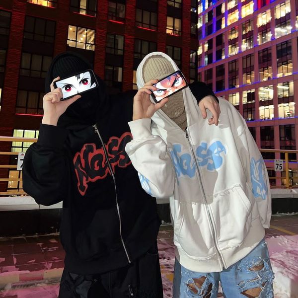 men s hoodies sweatshirts y2k zip hip hop graphic print hooded streetwear harajuku goth oversized winter men jackets coat clothes 230822, Black
men s hoodies sweatshirts y2k zip hip hop graphic print hooded streetwear harajuku goth oversized winter men jackets coat clothes 230822, Black