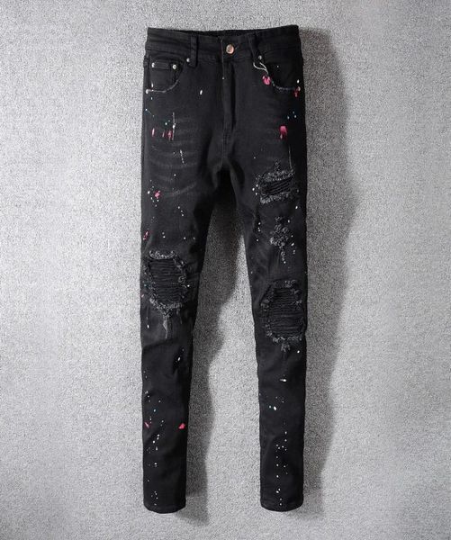 2019 new mens stylist jeans distressed zipper jeans mens biker pants ripped denim pants size 28405113376, Blue
2019 new mens stylist jeans distressed zipper jeans mens biker pants ripped denim pants size 28405113376, Blue