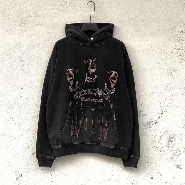 retro men's hoodies sweatshirts men washed hoodie sweatshirt dog letter printed pocket hoodie hooded hip hop streetwear harajuku men vi, Black
retro men's hoodies sweatshirts men washed hoodie sweatshirt dog letter printed pocket hoodie hooded hip hop streetwear harajuku men vi, Black