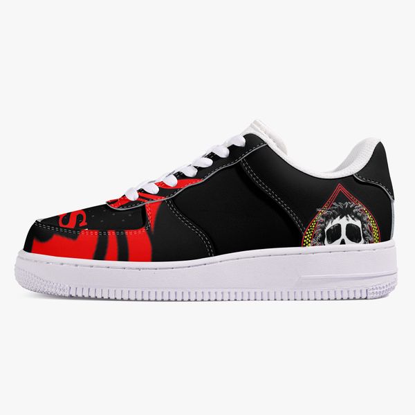 customized shoes men's fashionable casual shoes diy women's shoes white sole, black red shoe body, skull head 16450
customized shoes men's fashionable casual shoes diy women's shoes white sole, black red shoe body, skull head 16450