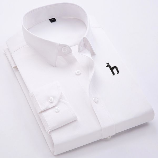 men's casual shirts mens shirt luxury brand classic hazzys dog embroidery male button up blouse lapel long sleeve business 230822, White;black
men's casual shirts mens shirt luxury brand classic hazzys dog embroidery male button up blouse lapel long sleeve business 230822, White;black