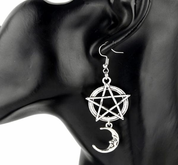2020 new fashion vintage pentagram moon dangle earrings handmade statement earrings women earrings2383473, Golden
2020 new fashion vintage pentagram moon dangle earrings handmade statement earrings women earrings2383473, Golden