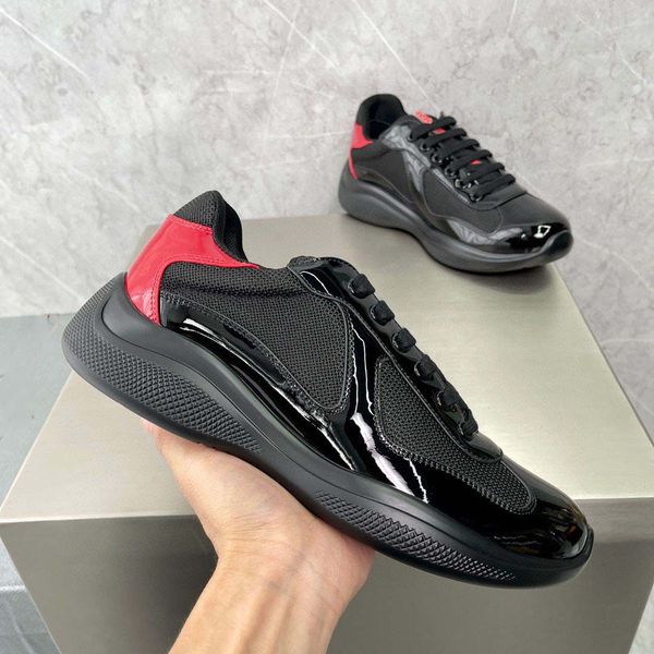 designer sneakers leather nylon splicing fashion breathable men's skateboarding casual outdoor walking shoes, Black
designer sneakers leather nylon splicing fashion breathable men's skateboarding casual outdoor walking shoes, Black