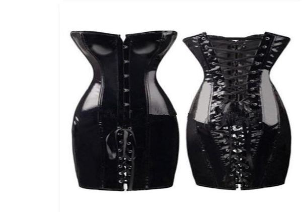 high special long waist corsets bustiers gothic clothing black faux leather dress spiked waists shaper corset s6xl cz1523725340
high special long waist corsets bustiers gothic clothing black faux leather dress spiked waists shaper corset s6xl cz1523725340