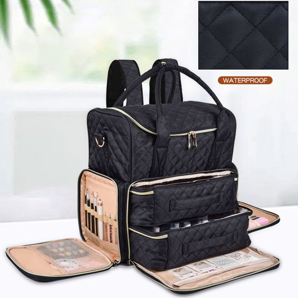 cosmetic bags cases large bag removable nail polish storage portable professional nail case waterproof organizer manicure backpacks 230821
cosmetic bags cases large bag removable nail polish storage portable professional nail case waterproof organizer manicure backpacks 230821