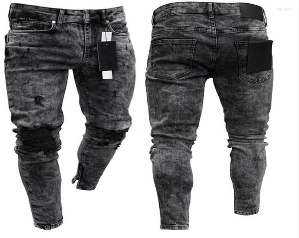 men039s jeans men39s sweatpants hole pants casual foot zipper male ripped skinny trousers black biker pencil long6093915, Blue
men039s jeans men39s sweatpants hole pants casual foot zipper male ripped skinny trousers black biker pencil long6093915, Blue