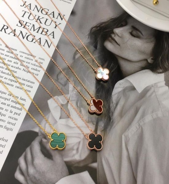 new arrive 316l titanium steel single motifs grain golden four leaf flowers clover 18k plated gold necklaces 4 colors vc letter pe9833172, Silver
new arrive 316l titanium steel single motifs grain golden four leaf flowers clover 18k plated gold necklaces 4 colors vc letter pe9833172, Silver