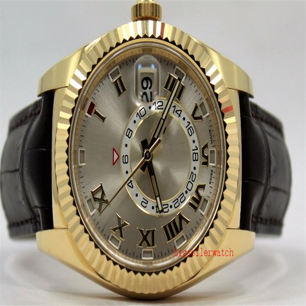 luxury sky dweller 326138 18k42mm yellow leathergold brand new automatic machinery mens watch men's wristwatches246z, Slivery;brown
luxury sky dweller 326138 18k42mm yellow leathergold brand new automatic machinery mens watch men's wristwatches246z, Slivery;brown