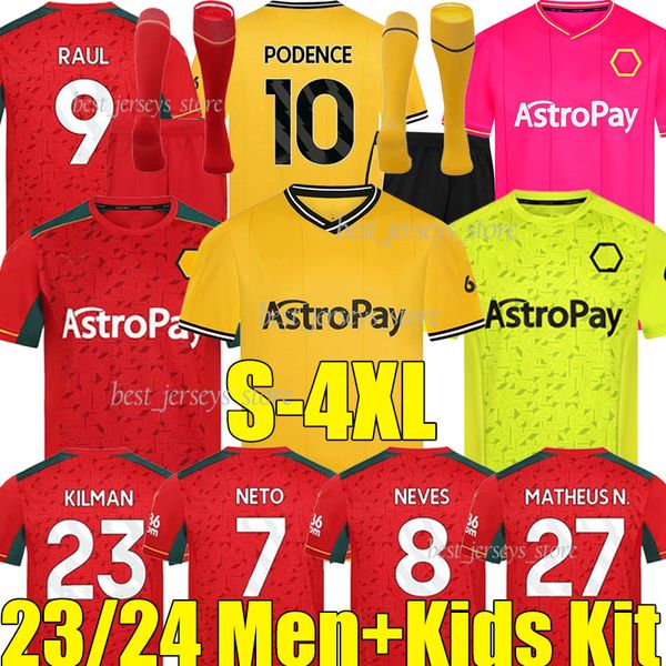 xxxl 4xl 23/24 wolverhampton wolves soccer jerseys 2023 2024 nunes guedes kilman neto cunha podence kalajdzic jose sa men kids kits sock set, Black;yellow
xxxl 4xl 23/24 wolverhampton wolves soccer jerseys 2023 2024 nunes guedes kilman neto cunha podence kalajdzic jose sa men kids kits sock set, Black;yellow