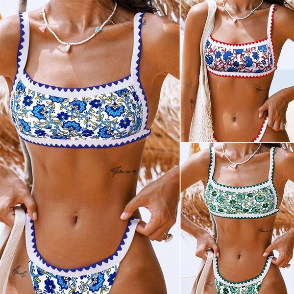 patchwork print swimsuit high cut swimwear women vintage bandeau bikini push up 220608316m
patchwork print swimsuit high cut swimwear women vintage bandeau bikini push up 220608316m