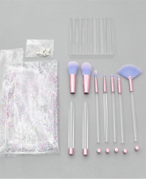 makeup brushes 7pcs empty clear handle portable and glitter with cosmetic bag over diy brushes set6960253
makeup brushes 7pcs empty clear handle portable and glitter with cosmetic bag over diy brushes set6960253