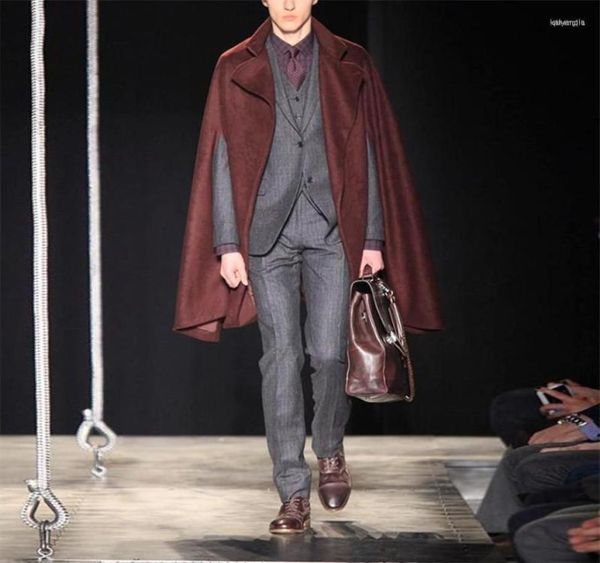 men039s suits men039s men39s suit jacket burgundy tweed cape coat tailored collar sleeveless trendy midlength loose casu8935963, White;black
men039s suits men039s men39s suit jacket burgundy tweed cape coat tailored collar sleeveless trendy midlength loose casu8935963, White;black