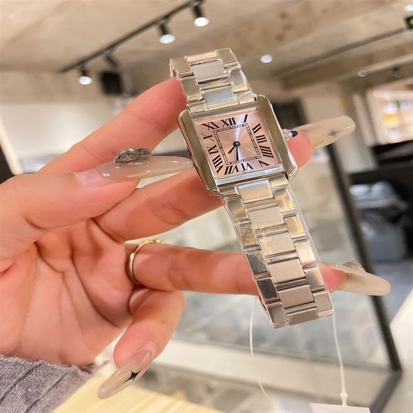 ladies watch new tank series fashion casual stainless steel 27mm 24mm quartz movement sapphire glass roman numerals318c, Slivery;brown
ladies watch new tank series fashion casual stainless steel 27mm 24mm quartz movement sapphire glass roman numerals318c, Slivery;brown