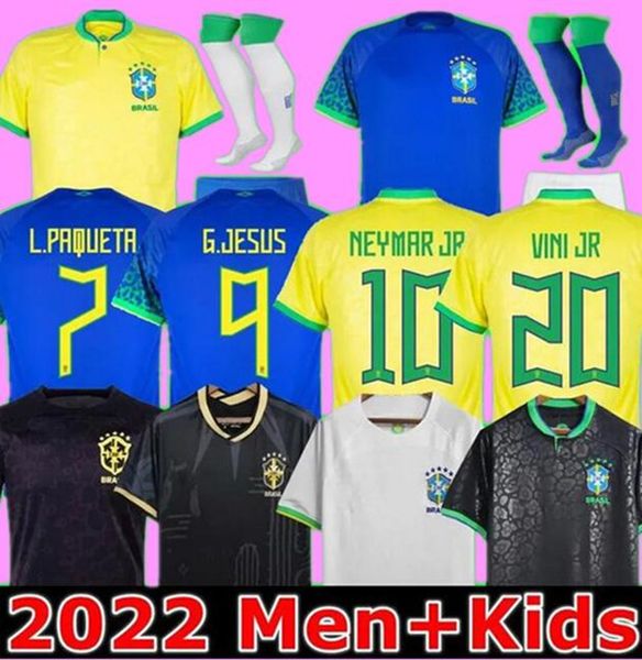 2023 brazils vini jr. soccer jerseys casemiro 22 23 new brasils national team g.jesus p.coutinho away men kids kit .paqueta t.silva pele ma, Black;yellow
2023 brazils vini jr. soccer jerseys casemiro 22 23 new brasils national team g.jesus p.coutinho away men kids kit .paqueta t.silva pele ma, Black;yellow
