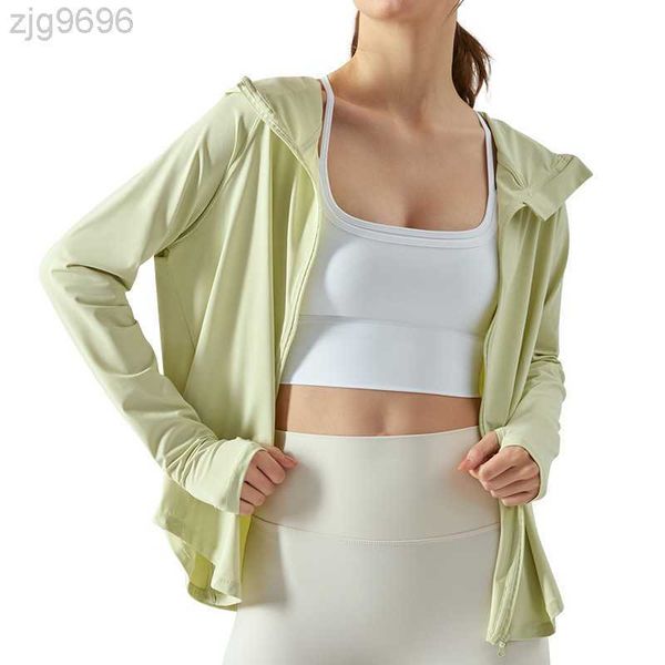 desginer alos yoga jacketsummer outdoor sports sunscreen coat women's loose breathable zipper hoodie running fitness suit 23ss, Black;brown
desginer alos yoga jacketsummer outdoor sports sunscreen coat women's loose breathable zipper hoodie running fitness suit 23ss, Black;brown