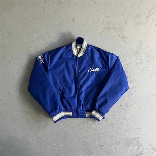 blue stadium zipper jacket men university baseball uniform original quality women's fashion coats, Black;brown
blue stadium zipper jacket men university baseball uniform original quality women's fashion coats, Black;brown