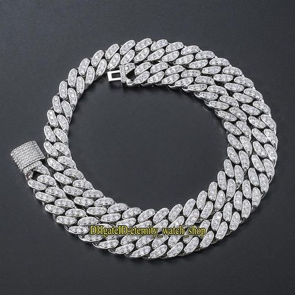 eternity european and american hip hop 13mm cz diamonds cuban necklace men's hip hop necklace single row full diamond iced ou2112, Black
eternity european and american hip hop 13mm cz diamonds cuban necklace men's hip hop necklace single row full diamond iced ou2112, Black
