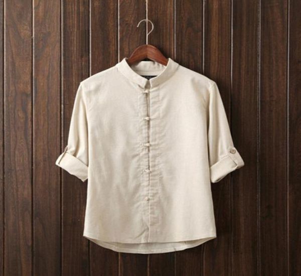 whole2016 new autumn fashion brand men thanks flax pure color man39s shirt seven chinese style shirt sleeve grey beige blu9153328, White;black
whole2016 new autumn fashion brand men thanks flax pure color man39s shirt seven chinese style shirt sleeve grey beige blu9153328, White;black