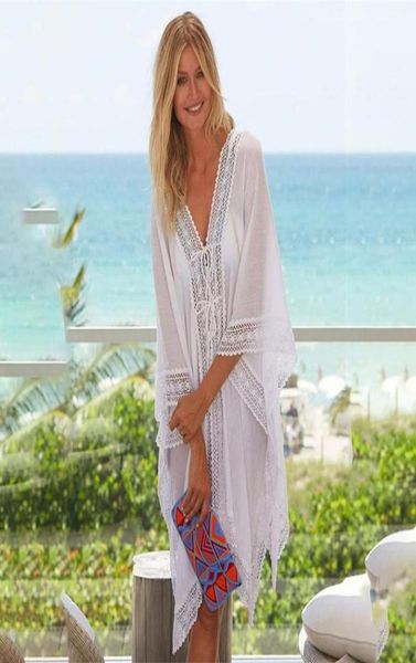 women039s swimwear tie up bikini cover lace patchwork beach kimono kaftan tunics women oversize white mini dress summer we3018674, White;black
women039s swimwear tie up bikini cover lace patchwork beach kimono kaftan tunics women oversize white mini dress summer we3018674, White;black