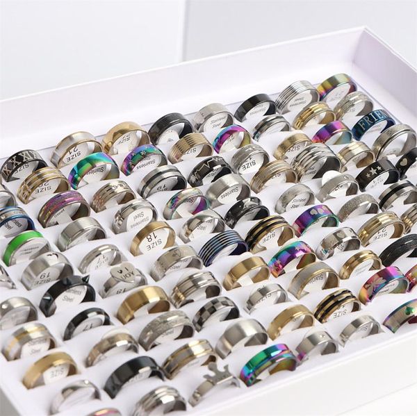 fashion colorful stainless steel finger rings jewelry for women men heart love mix style simple party gifts whole 100pcslot8261200, Golden;silver
fashion colorful stainless steel finger rings jewelry for women men heart love mix style simple party gifts whole 100pcslot8261200, Golden;silver
