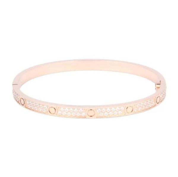 20221 titanium steel 3 row full diamond bracelet fashion women men chirstmas bangle bracelets distance jewelry gift with gift box8858786, Black
20221 titanium steel 3 row full diamond bracelet fashion women men chirstmas bangle bracelets distance jewelry gift with gift box8858786, Black