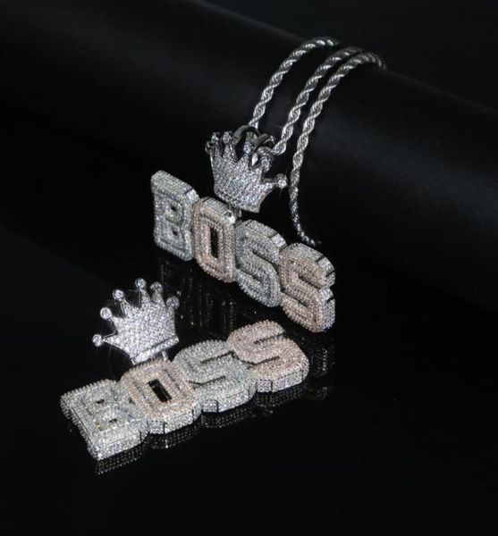 iced out letter boss pendant with full cz paved two tone plated necklace for women men hip hop punk styles jewelry drop ship1344011, Silver
iced out letter boss pendant with full cz paved two tone plated necklace for women men hip hop punk styles jewelry drop ship1344011, Silver