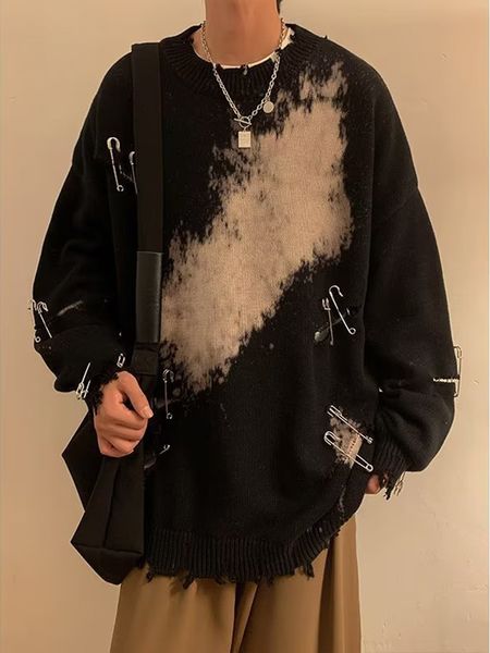 men's hoodies sweatshirts tie-dye capless round neck sweater men's loose ins trendy handsome y2k brand men oversized crewneck swea, Black
men's hoodies sweatshirts tie-dye capless round neck sweater men's loose ins trendy handsome y2k brand men oversized crewneck swea, Black