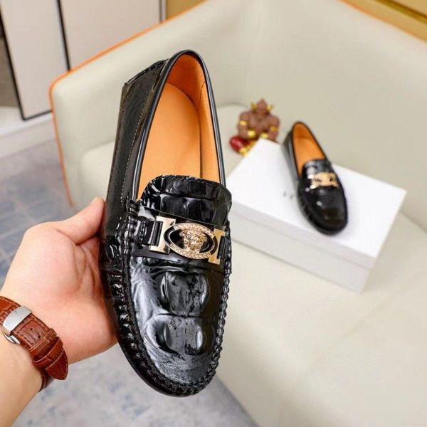new designer luxury genuine leather slip on modern men shoes party wedding suit formal footwear male dress shoes size: eu39-46, Black
new designer luxury genuine leather slip on modern men shoes party wedding suit formal footwear male dress shoes size: eu39-46, Black