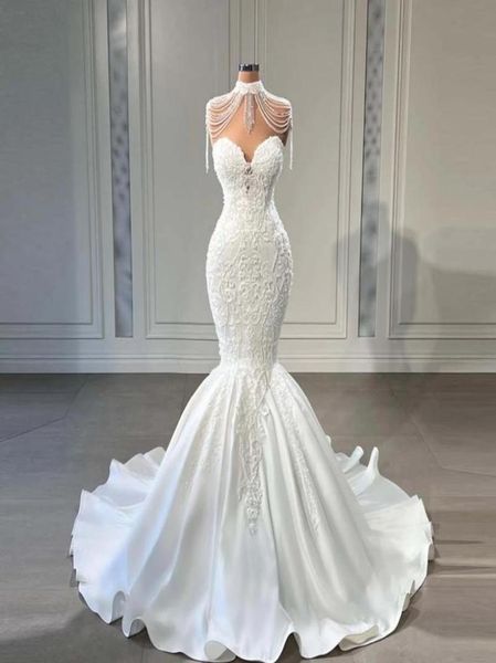 luxury tassel sequins trumpet wedding gowns vestido de noiva elegant beads satin mermaid bride dresses custom made bridal dress7200223, White
luxury tassel sequins trumpet wedding gowns vestido de noiva elegant beads satin mermaid bride dresses custom made bridal dress7200223, White