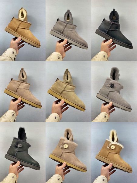 designer womens ultra mini snow boots women winter australia platform boot fur fluffy slipper ankle wool shoes sheepskin real leather classi, Black
designer womens ultra mini snow boots women winter australia platform boot fur fluffy slipper ankle wool shoes sheepskin real leather classi, Black