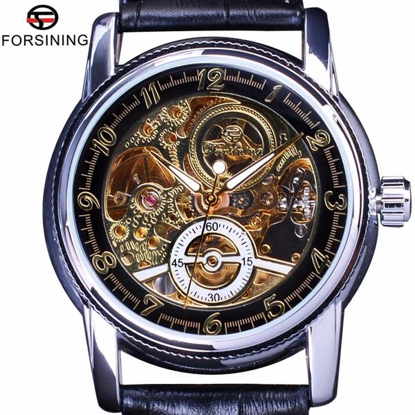 forsining automatic watch transparent men fashion casual genuine leather mens skeleton watches brand luxury male wristwatch292g, Slivery;brown
forsining automatic watch transparent men fashion casual genuine leather mens skeleton watches brand luxury male wristwatch292g, Slivery;brown