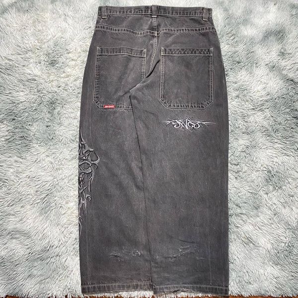 men's jeans y2k jeans men streetwear hip hop graphic embroidery vintage wash distressed baggy jeans black pants harajuku gothic wide tr, Blue
men's jeans y2k jeans men streetwear hip hop graphic embroidery vintage wash distressed baggy jeans black pants harajuku gothic wide tr, Blue