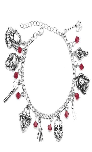 new fashion jewelry halloween mask horror scary theme scream saw jason comics movie cartoon logo series charm bracelet for women2310548, Golden;silver
new fashion jewelry halloween mask horror scary theme scream saw jason comics movie cartoon logo series charm bracelet for women2310548, Golden;silver