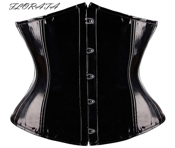 gothic fetish black underbust corset pvc vinyl bustier laceup punk s2xl body shaper9336888, Black;white
gothic fetish black underbust corset pvc vinyl bustier laceup punk s2xl body shaper9336888, Black;white