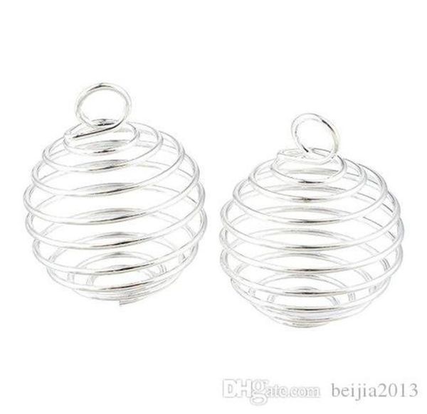 100pcslot silver plated charms spiral bead cages pendants findings 9x13mm jewelry making diy5540951, Bronze;silver
100pcslot silver plated charms spiral bead cages pendants findings 9x13mm jewelry making diy5540951, Bronze;silver