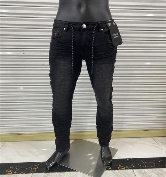 new design mens designer jeans washed black slimleg fit motorcycle biker denim retro slim lightweight jeans mans jeans designer h6149882, Blue
new design mens designer jeans washed black slimleg fit motorcycle biker denim retro slim lightweight jeans mans jeans designer h6149882, Blue