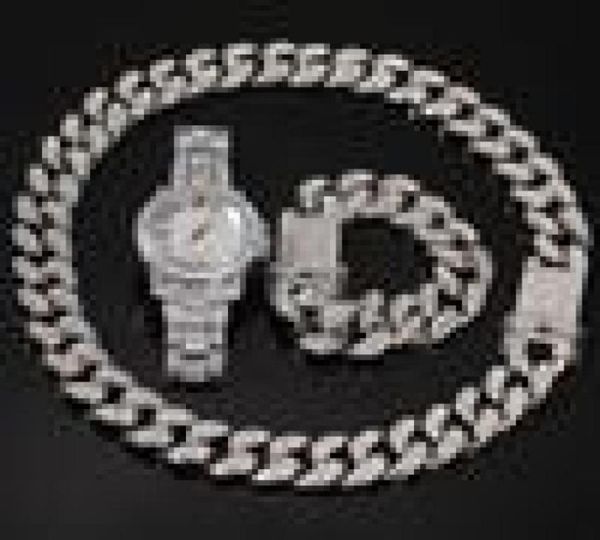men hip hop iced out tennis chain necklace bracelet watch wristwatch set luxury stainless steel men cuban link jewelry 20207873007, Black
men hip hop iced out tennis chain necklace bracelet watch wristwatch set luxury stainless steel men cuban link jewelry 20207873007, Black