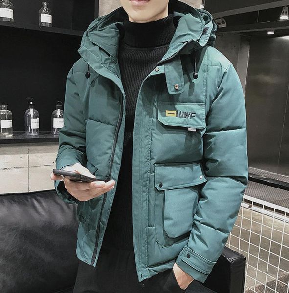 2020 new winter men parka big pockets casual jacket hooded solid color 5 colors thicken and warm hooded outwear coat size 5xl3916005, Black
2020 new winter men parka big pockets casual jacket hooded solid color 5 colors thicken and warm hooded outwear coat size 5xl3916005, Black