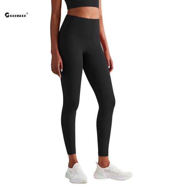 women's leggings chrleisure solid color yoga pants female soft high waist fitness legging comfortable and formfitting running tight 230, Black
women's leggings chrleisure solid color yoga pants female soft high waist fitness legging comfortable and formfitting running tight 230, Black