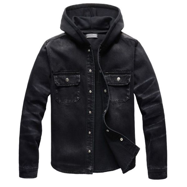 high street designer denim tear jacket fashion punk slim fit hat denim coat black denim coat jacket, Black;brown
high street designer denim tear jacket fashion punk slim fit hat denim coat black denim coat jacket, Black;brown