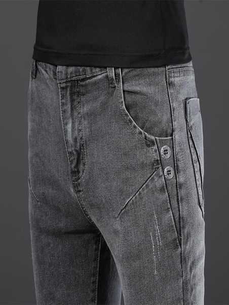 new men streetwear vintage gray slim fit jeans trousers male simple style cotton casual straight denim pants cx2007272479558, Blue
new men streetwear vintage gray slim fit jeans trousers male simple style cotton casual straight denim pants cx2007272479558, Blue