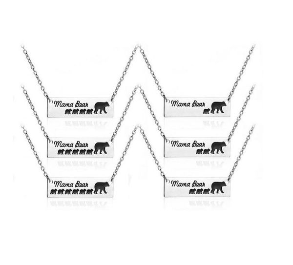 stainless steel mama bear baby bear necklace pendant vintage silver enamel mother and daughter family necklaces for women kids jew2437363
stainless steel mama bear baby bear necklace pendant vintage silver enamel mother and daughter family necklaces for women kids jew2437363