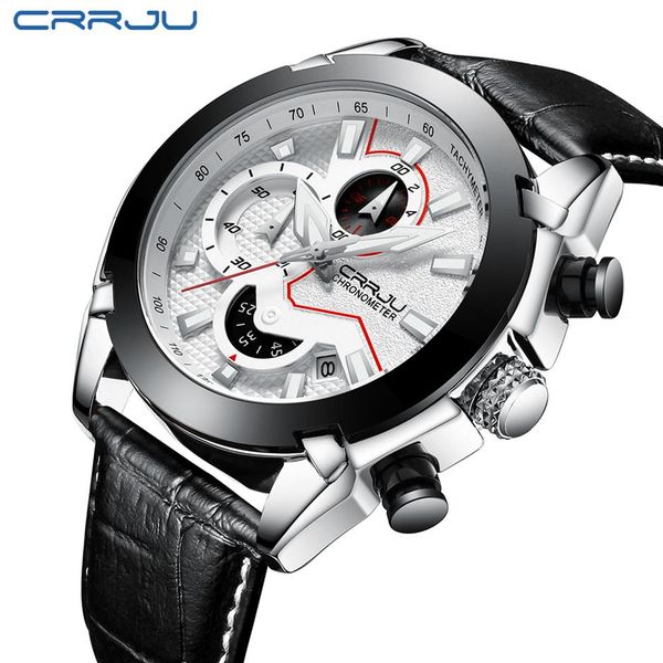 crrju men's watch luminous quartz watch male original brand fashion business waterproof wristwatch military gift clock mascul262v, Slivery;brown
crrju men's watch luminous quartz watch male original brand fashion business waterproof wristwatch military gift clock mascul262v, Slivery;brown