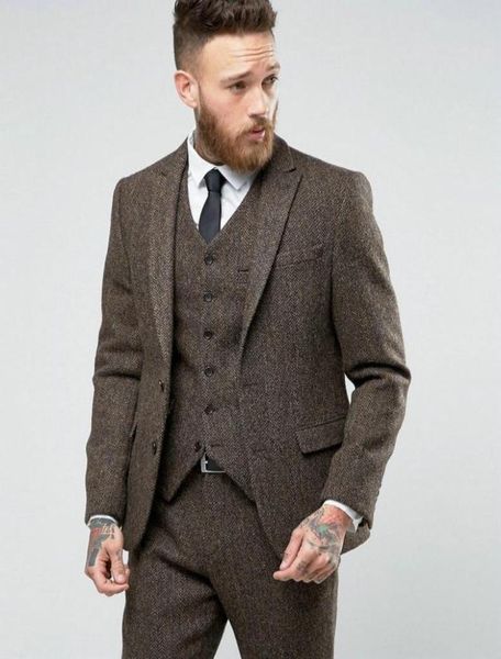 2018 new custom made costume homme ternos slim fit winter 3 piece men suits business groom tuxedos wedding tweed suit5047106, Black;gray
2018 new custom made costume homme ternos slim fit winter 3 piece men suits business groom tuxedos wedding tweed suit5047106, Black;gray