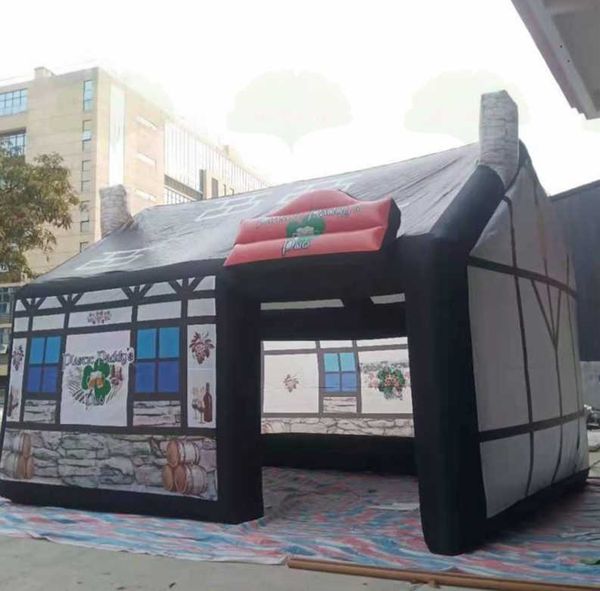 6m lx5mwx4mh factory custom portable building inflatable pub bar irish house room enclosed tent cool canopy for party event
6m lx5mwx4mh factory custom portable building inflatable pub bar irish house room enclosed tent cool canopy for party event