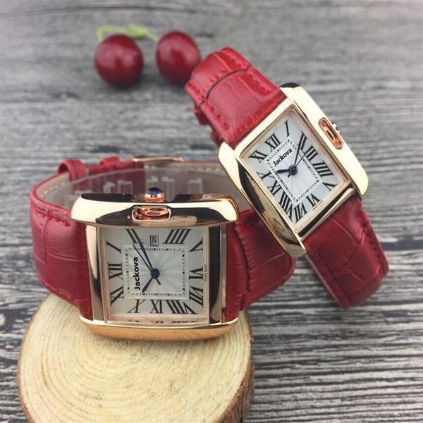 new women red brown leather watch fashion casual clock rectangle dial man wristwatches luxury lovers watch lady classi326b, Slivery;brown
new women red brown leather watch fashion casual clock rectangle dial man wristwatches luxury lovers watch lady classi326b, Slivery;brown