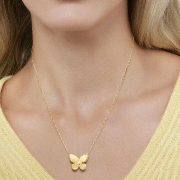 dupe brand 925 sterling silver butterlfy metal pendant necklace trendy jewelry for women
dupe brand 925 sterling silver butterlfy metal pendant necklace trendy jewelry for women