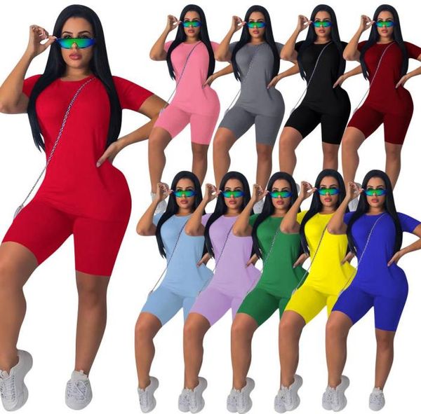 women two pieces sets tracksuits short sleeve jogger shorts leggings suit sporty fitness outfit s4xl set0903458207, Gray
women two pieces sets tracksuits short sleeve jogger shorts leggings suit sporty fitness outfit s4xl set0903458207, Gray